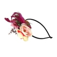 thumbnail image 3 of Flor De Vintage Los Headpieces Del Del Fascinator Del Hairband De Los Años 20 Vino rojo Baoblaze Mujer Headband, 3 of 8
