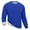 1# Blue, variant on Men's Sherpa Lined Sweatshirts Warm Soft Crewneck Sweatshirts Heavyweight Winter Pullover Kangaroo with Pouch Pocket Red L