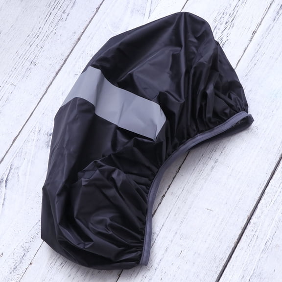 SWETRACE Waterproof Backpack Rain Cover with Elastic Rim Durable Black Nylon Bag Cover for Camping