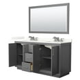 thumbnail image 6 of Wyndham Collection Wcf111166d-Qtz-Us3m58 Icon 66" Free Standing Double Basin Vanity Set -, 6 of 7