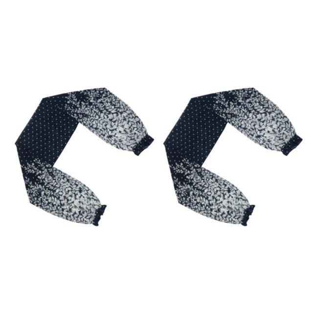 kurtrusly Boléro en Chiffon à Manches Longues pour Femmes Tendance Bleu Foncé Fleur 2ensemble