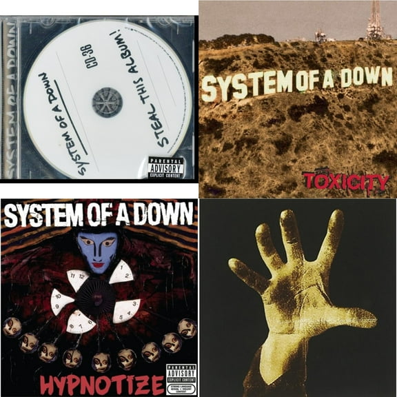 Steal This Album & Toxicity & Hypnotize & System Of A Down [CD Bundle]