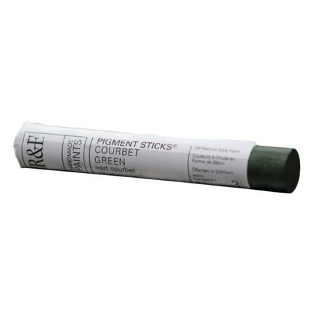 UPC: 0836943005358 | R&F Handmade Paints Pigment Stick 38ml Courbet Green