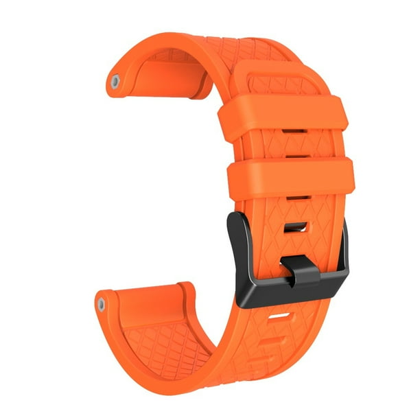 compatible con / 2 Band Easy Fit 26mm de ancho de silicona suave correa de reloj