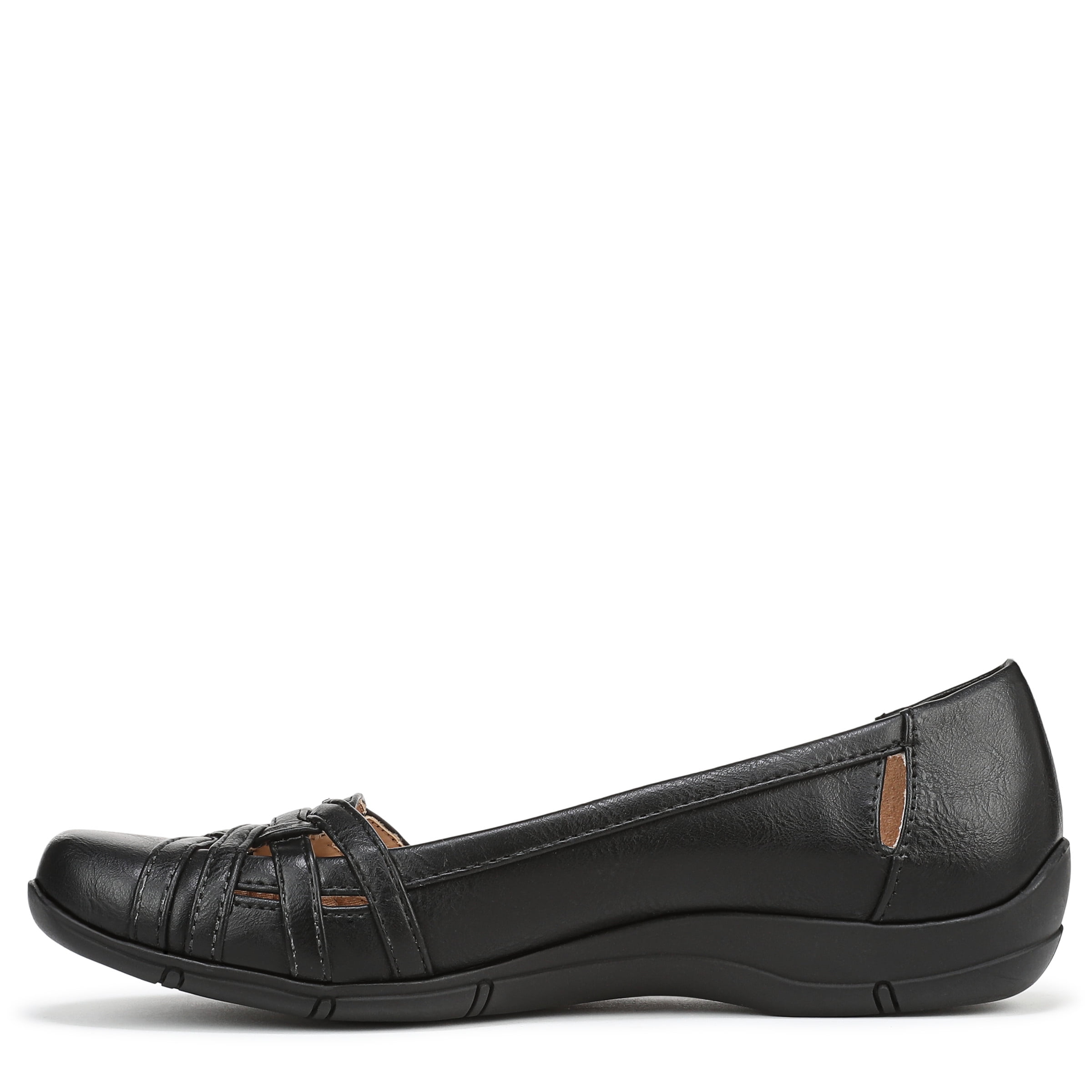 LifeStride Womens Diverse Ballet Flats, Wide Width Available