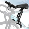 thumbnail image 1 of Bicycle child front seat soft shock absorption bicycle child seat, 1 of 8