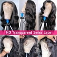 thumbnail image 6 of Body Wave Lace Front Wigs Human Hair Wigs for Black Women 150% Density 13x4 HD Lace Frontal Wigs Human Hair Glueless Wigs Brazilian Virgin Human Hair Pre Plucked With Baby Hair Natural Color 24 inch, 6 of 7