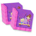 thumbnail image 4 of Gymnastics Star Birthday Party Supplies Set Plates Napkins Cups Tableware Kit for 16, 4 of 7