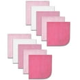 thumbnail image 3 of Spasilk Baby Terry Washcloth Wipes Set for Newborn Boys and Girls, Pack of 10, Pink, 3 of 4