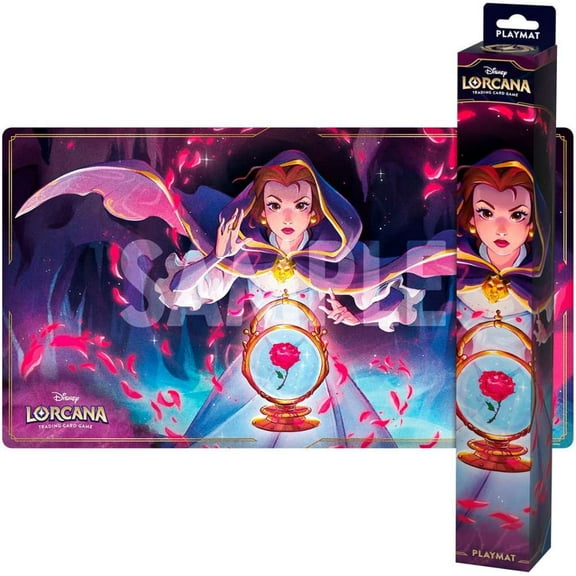 Disney Lorcana Shimmering Skies Belle Playmat