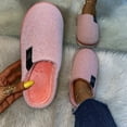 thumbnail image 2 of Rinsvye Women'S Slippers Autumn And Winter Home Thick-Soled Warm Plush Slippers Indoor Outdoor Slippers Women Travel Slippers For Women Women'S Slipper Socks Womens Slippers With Arch Support, 2 of 7