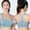 Light Blue, variant on Strappy Sports Bra for Women Padded Push Up Sports Bra Athletic Running Sports Bra Workout Bra Yoga Bra