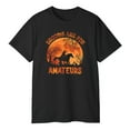 thumbnail image 3 of Halloween Horse T-Shirt – “Brooms Are For Amateurs” Funny Graphic Tee, Gift for Horse Lovers & Riders, 3 of 5