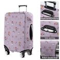 thumbnail image 5 of Pastel Princess Castle Pattern Luggage Cover Fashion Suitcase Cover Baggage Covers Fit 25-28 Inch Luggage (Go Travel), 5 of 5