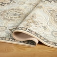 thumbnail image 4 of TOWN & COUNTRY EVERYDAY Avani Cottagecore Medallion Everwash® Washable Area Rug with Non-Slip Backing, Pet Friendly Rug, Beige, 20"x35", 4 of 13