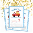 thumbnail image 2 of Darling Souvenir White Birthday Invitation Card Printable Elegant Fill or Write In Blank Party Invites 28 Pcs 5 x 7 Inches, 2 of 5