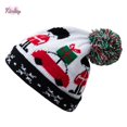 thumbnail image 1 of Gorro de Punto de Navidad para Niños Pequeños con Patrón de Coche Casa de los Tesoros, 1 of 4