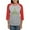 Heather/Red, variant on CafePress - Spider Christmas Tree Long Sleeve T Shirt - Womens Baseball Tee