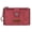 Burgundy, variant on Wrangler Small Wallets for Women Minimalist Card Cases & Money Organizers Compact Keychain Pocket Wallet with Smooth Metal Zipper, Dark Pink