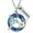 Customize, variant on Crystal Cremation Jewelry Hummingbird /Cardinal Circle of Life Urn Necklaces for Ashes for Women Men Keepsake Memorial Ashes Pendant Necklace