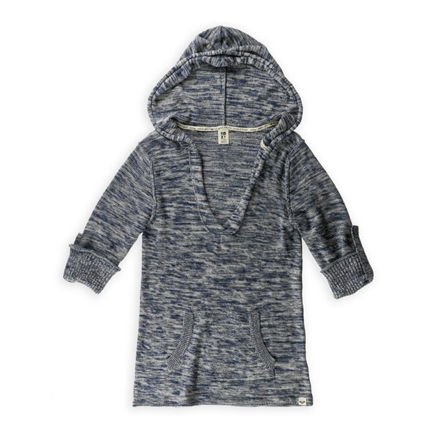 Suéter con capucha Roxy Renegade para mujer, azul, mediano Roxy Encapuchado