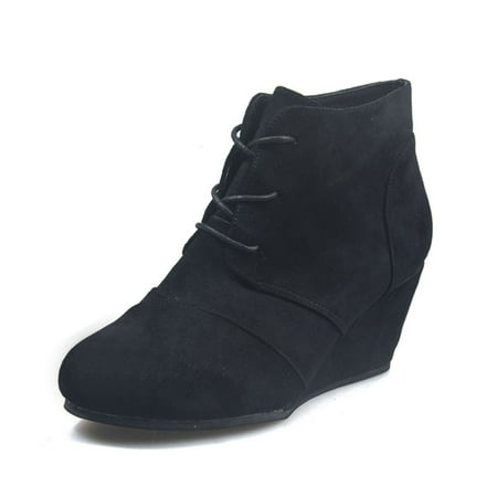 

Puntoco Women S Shoes Clearance Women S Retro Waterproof Platform Thick Heel High-Heeled Shoes Single Black
