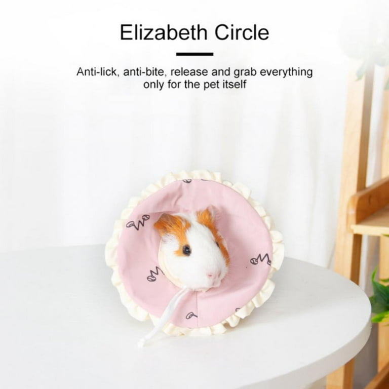Hamster Recovery Collar Pet Recovery Cone E Collar Adjustable