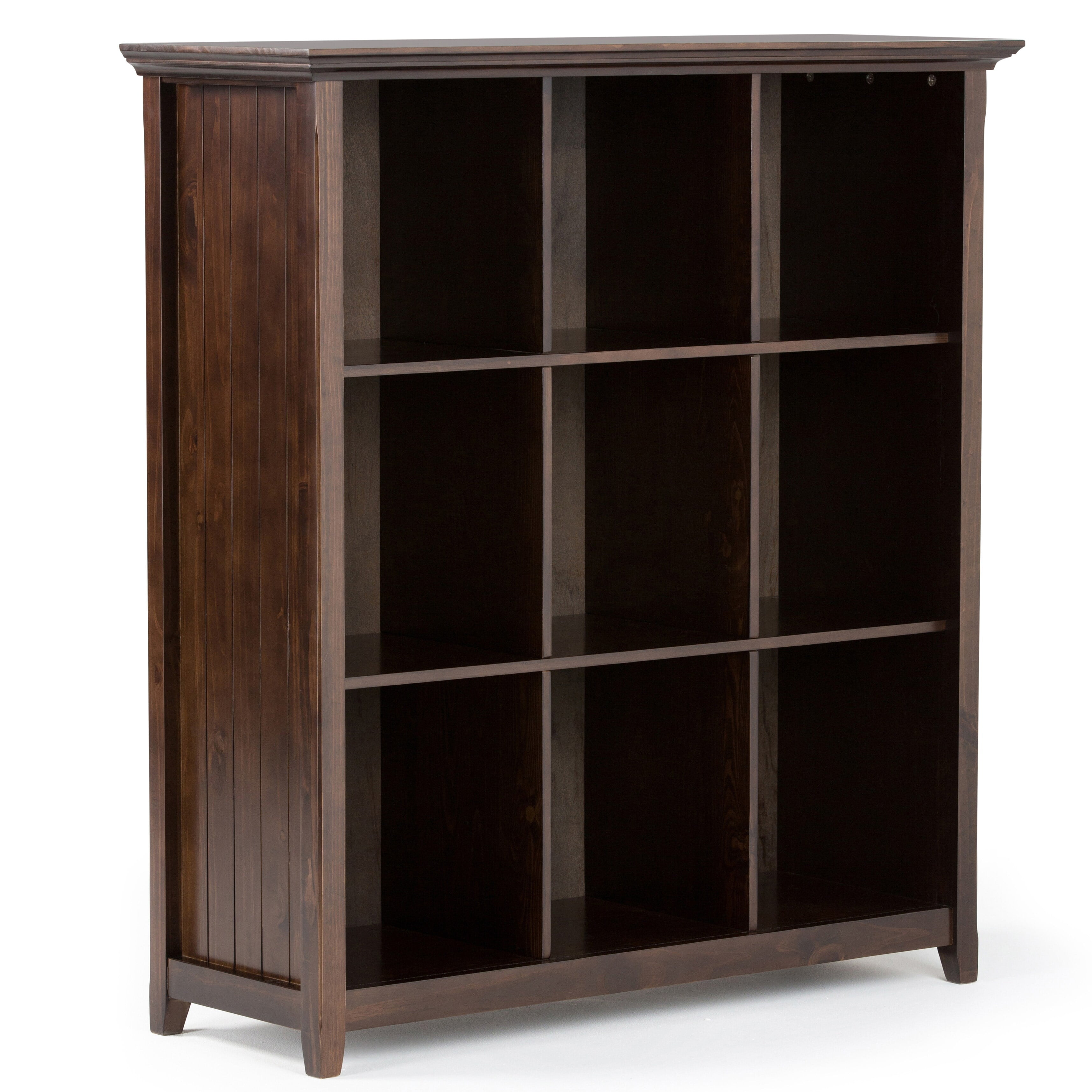 Minimalist 48 Inch Wide Bookcase for Large Space