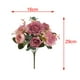thumbnail image 3 of 2x Artificial Peony Flowers Bouquet For Wedding Dark Macarena Flores de peonía, 3 of 5