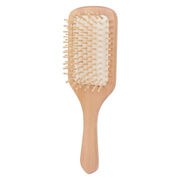 Cepillo De Madera Para El Cabello, Cepillo Portátil Para El Hogar, Salón, Masaje Ergonómico, Cepillo De Paleta Para Desenredar, Herramienta De Peinado