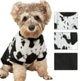 thumbnail image 6 of Fleece Dog Sweater Coat Winter Warm Jacket Coat for Small Dogs Soft Fuzzy Puppy Clothes for Harness Leash Pullover Cold Weather Pet Apparel for Chihuahua Doggy Cats, 6 of 8