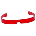 thumbnail image 1 of Gafas de sol sin montura en forma de V Mujeres Hombres Gafas Playa Deportes rojo, 1 of 9