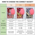 thumbnail image 3 of Original 7 Star Table Tennis Racket Offensive 8 Star 9 Star Professional Ping Pong Racket ALC Carbon Paddle 7 star FL grip, 3 of 6