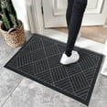 thumbnail image 1 of Indoor Door Mat,Thick Non-Slip Front Entrance Door Rug with Trap Dirt and Absorb Water, 1 of 8