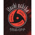 thumbnail image 3 of Naruto Men's Itachi Tie Dye Front And Back Print Adult Short Sleeve T-Shirt, 3 of 6