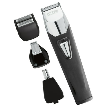 Wahl Groomsman Pro All in One Men's Grooming Kit, Rechargeable Beard Trimmers, Hair Clippers, Electric Shavers and Mustache. Ear, Nose, Body Grooming by the brand used by professionals #9860-700