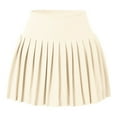 thumbnail image 5 of HexaHive Women's Pleated Tennis Skirt with Shorts - Athletic Skort for Sports, 5 of 5