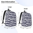 thumbnail image 2 of Rocae Anchors for Canvas College Laptop Backpack for Men Women-Small, 2 of 5