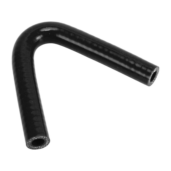 Unique Bargains 1 Pcs 12mm 0.47" ID 120mm 4.72" Lenght 135° Black Car Silicone Hose Universal