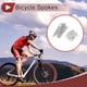thumbnail image 2 of 36 Set de Radios de Bicicleta 12G 78mm Radios de Rueda de Bicicleta Acero Galvanizado 45 Tono Plateado, 2 of 7