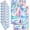 Holographic, variant on 100 Pieces Mylar Smell Proof Bags - 3x4 Inch Resealable Bags, Flat Clear Food Storage Plastic Packaging for Party Favor Food Storage (Holographic Color, 3x4 Inch)