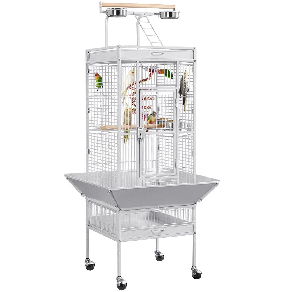 Yaheetech 61.5 Inch Rolling Play Top Parrot Cage photo 1