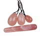 thumbnail image 1 of Kearding Bola de masaje de huevo Vaginal, decoración de Jade, 4 en 1, sin rebabas, superficie lisa, palo masajeador multifuncional Mineral Rosa, 1 of 6
