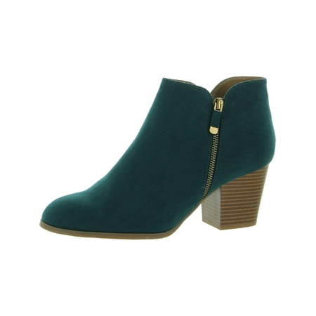 

Style & Co. Womens Masrinaaf Suede Block Heel Booties