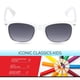 thumbnail image 2 of Lentes de Sol Retro Rewind para Niños con Protección UV400 y Montura Goma, Edad 3-12, 2 of 6