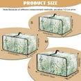 thumbnail image 7 of Renewold Small Appliance Cover for Toaster Oven with Accessory Pockets Stain-Resistant Dust-Proof Microwave Oven Small Appliance Cover Case, 22.5 x 18.5 x 13 Inches, Leaf Green White, 7 of 7