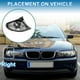 thumbnail image 3 of Unique Bargains 1 Pc Cubierta de luz de señal de esquina derecha para BMW Serie 3 2002-2005 No.63137165860, 3 of 7