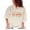 Ivory, variant on Cat Sister, Name for Sisters of Cats, Groovy Retro Wavy Text, Ivory Comfort Colors T-Shirt, 2XL