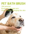 thumbnail image 7 of 3PCS Dog Grooming Kit - Deshedding Brush, Slicker Brush, Bath Brush and Comb for Pet Supplies (Green Black), 7 of 7