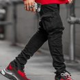 thumbnail image 3 of Mens Skinny Denim Jeans Casual Slim Fit Pants Trousers, 3 of 5